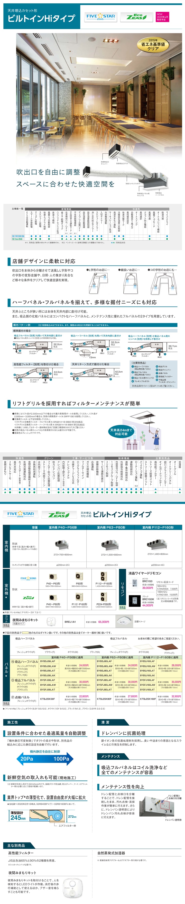 ダイキン 業務用エアコン SZRB112BFD