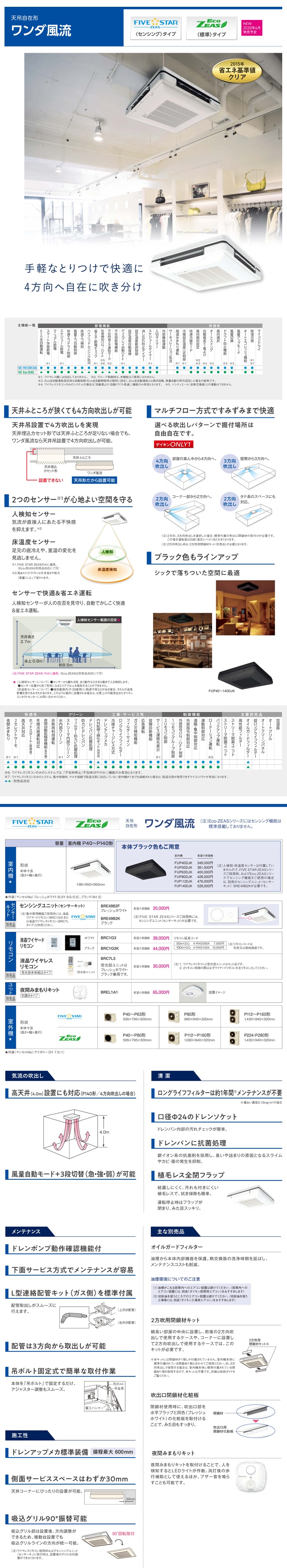 ダイキン 業務用エアコン SSRU112BFN
