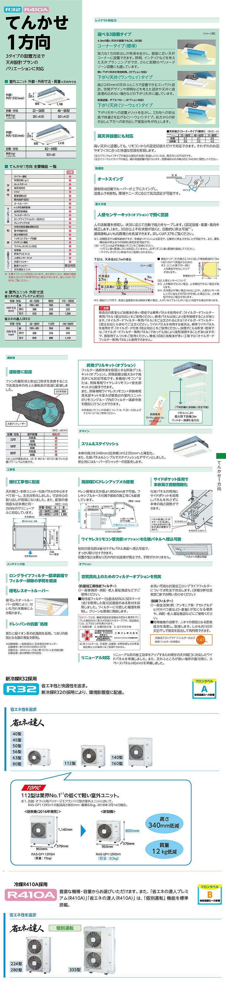 日立 業務用エアコン RCIS-GP80RSHJ2
