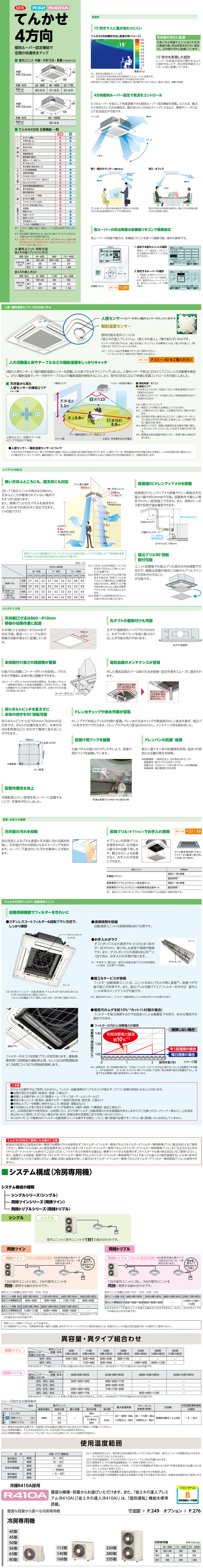 日立 業務用エアコン RCI-AP45EA7