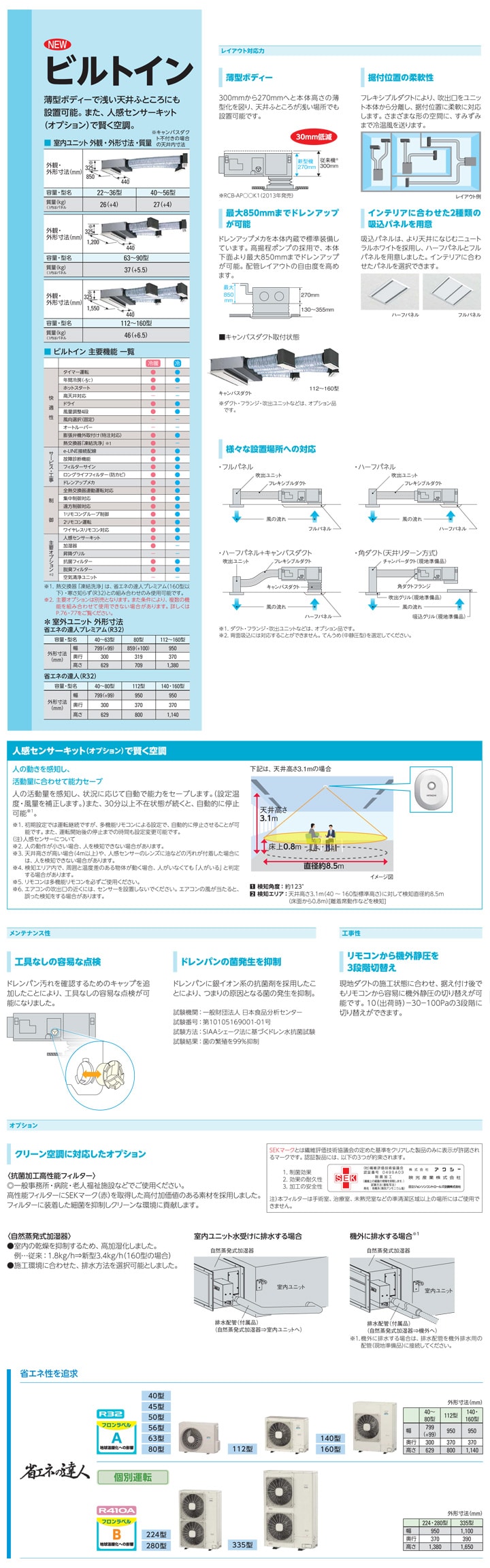 日立 業務用エアコン RCB-GP56RSH5