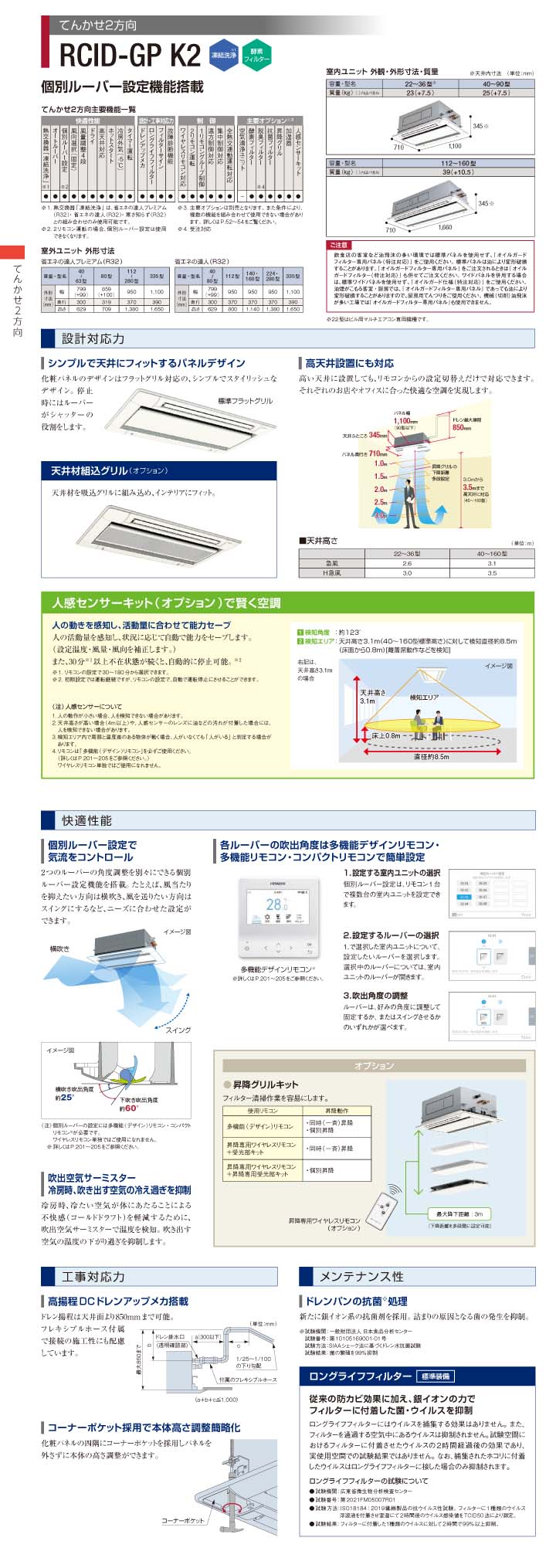 日立 業務用エアコン RCID-GP112RSHP7