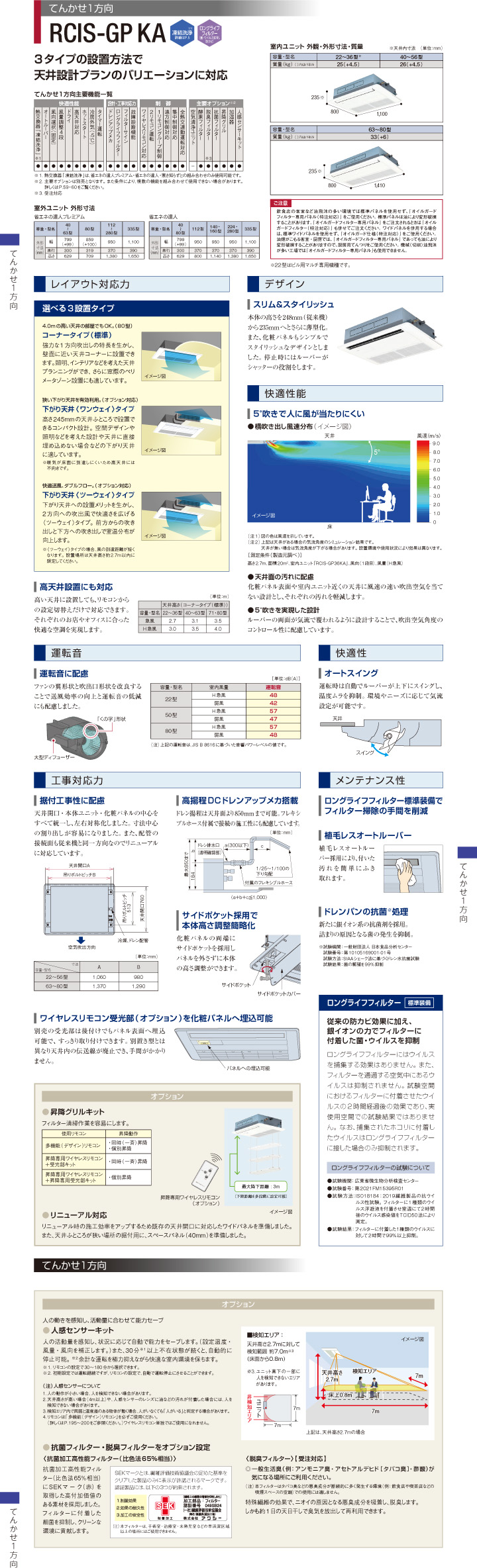 日立 業務用エアコン RCIS-GP45RSH11