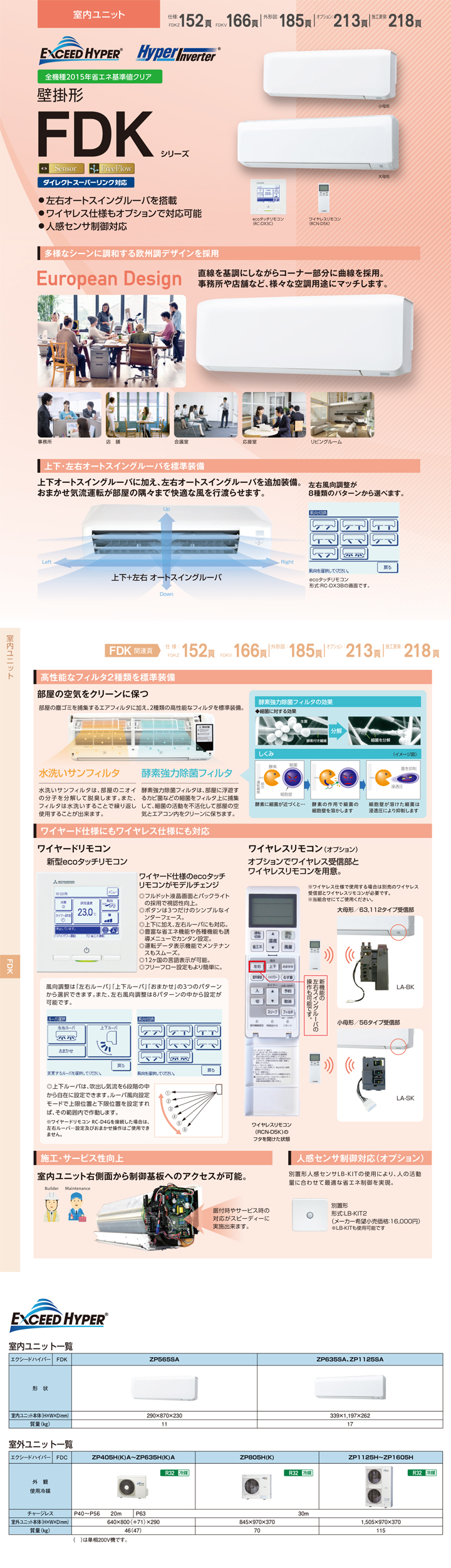 三菱重工 業務用エアコン FDKZ455HKA5SA-wl
