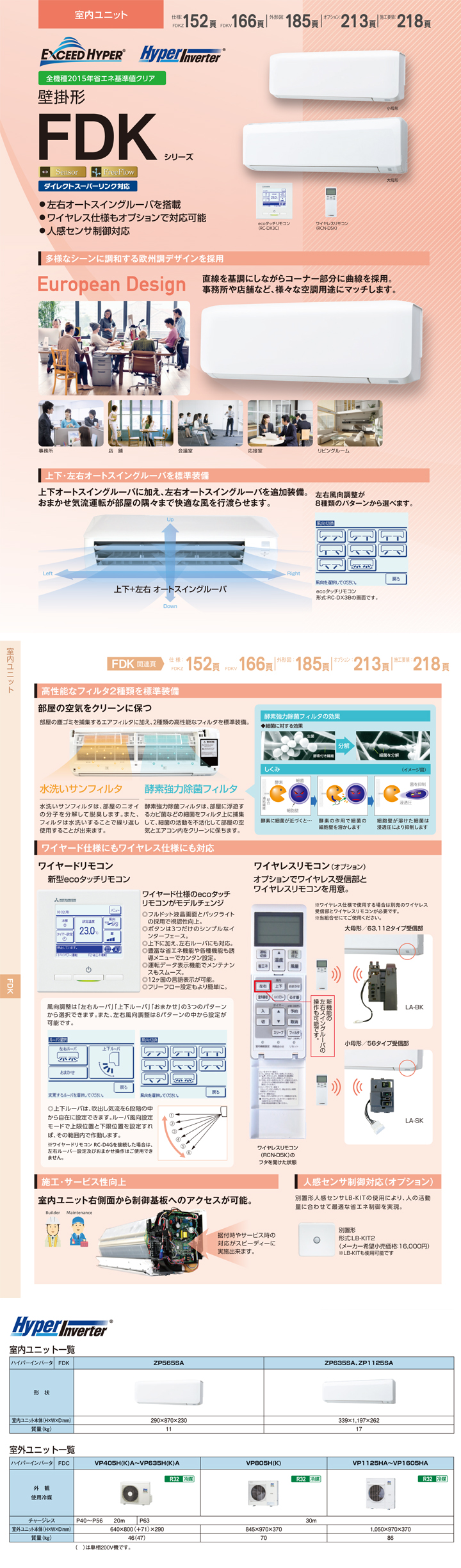 三菱重工 業務用エアコン FDKV805H5SA-wl