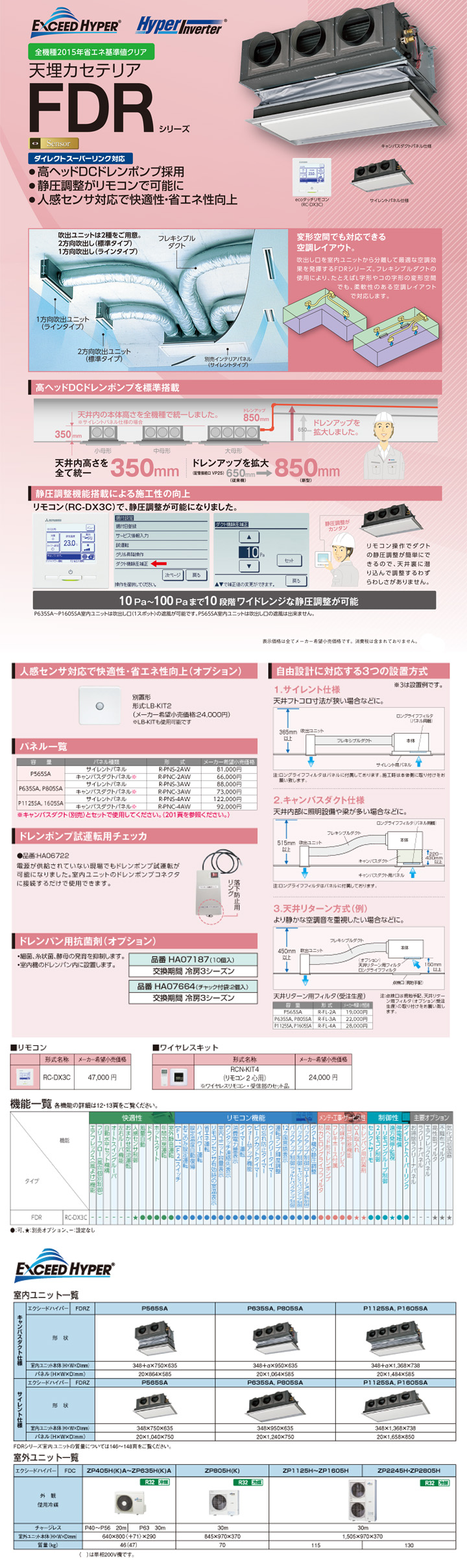 三菱重工 業務用エアコン FDRZ2245HP5SA-silent