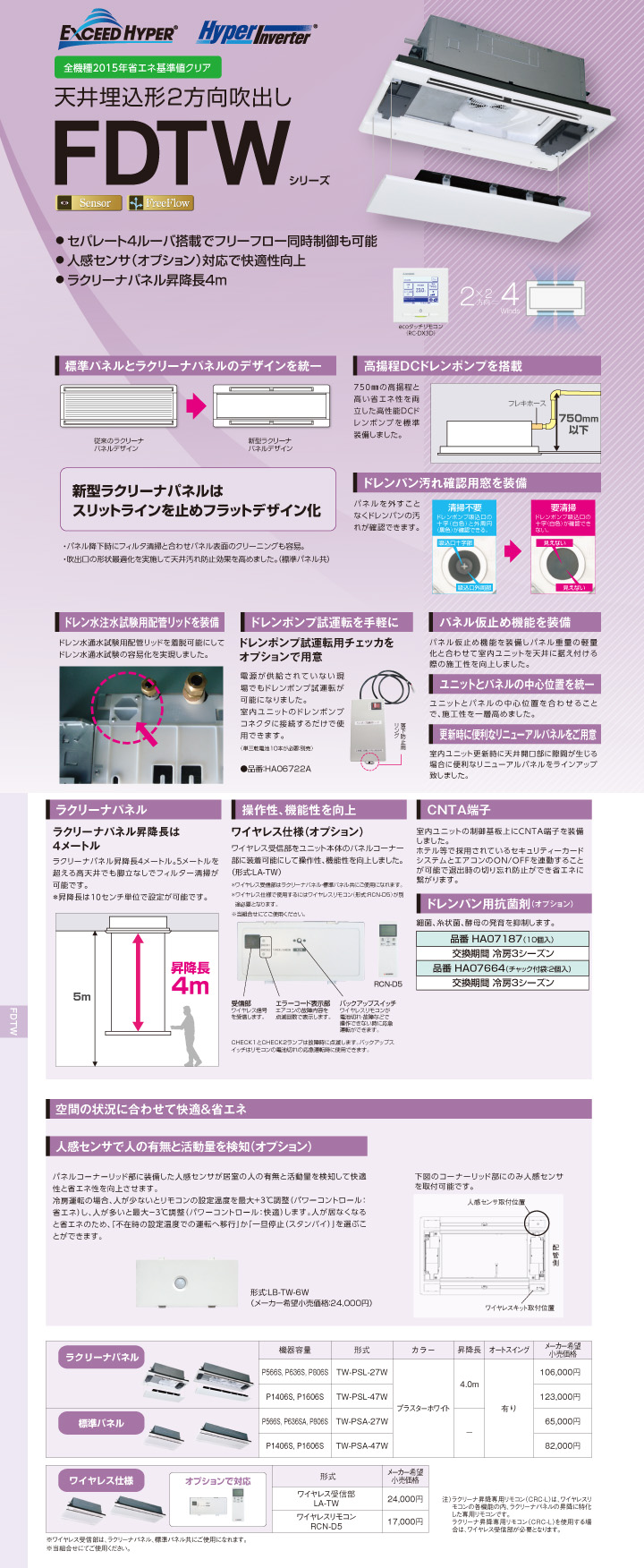 三菱重工 業務用エアコン FDTWZ636H6S-raku