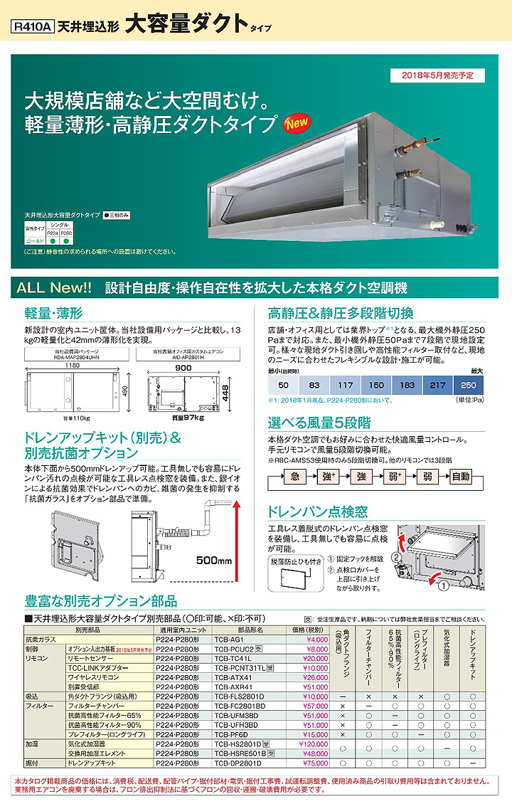 東芝 業務用エアコン ADRA22417M