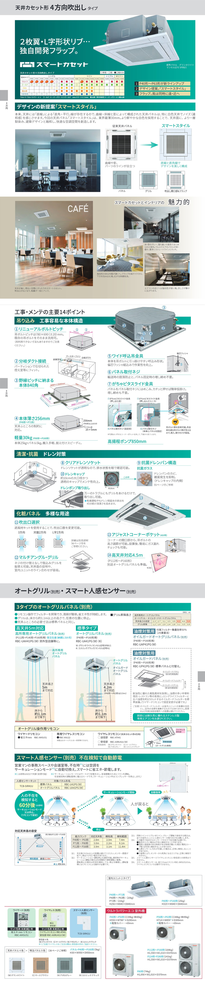 東芝 業務用エアコン RUXB11233MU-ag